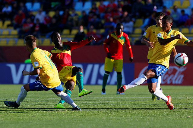 Mundial Sub 17: Brasil venció a Guinea en Viña y clasificó segundo del Grupo B