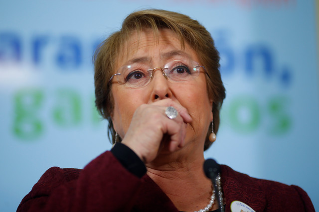 Presidenta Bachelet: "No ha sido fácil lo que me ha tocado vivir"