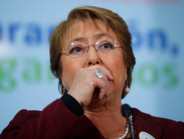 Presidenta Bachelet: "No ha sido fácil lo que me ha tocado vivir"