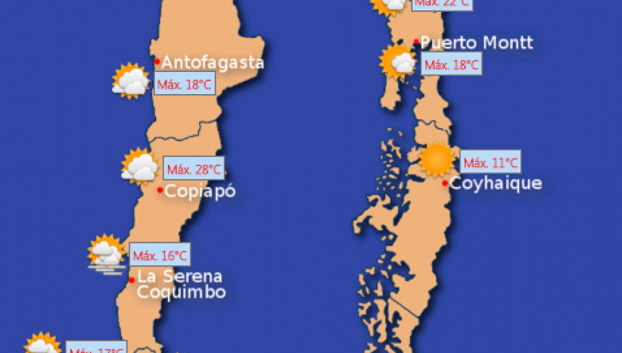 Pronóstico del tiempo: Viernes 23 de octubre de 2015