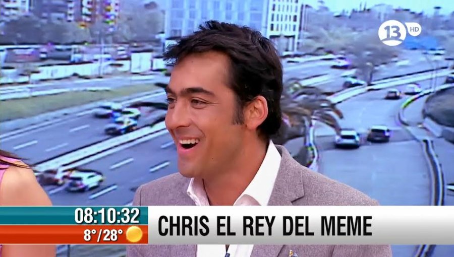 Chris Carpentier reveló el motivo de su bronceado fascinante