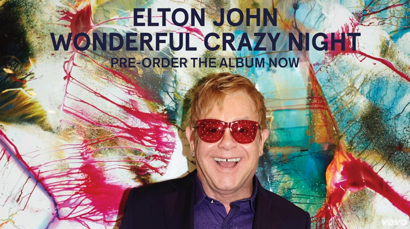 Elton John estrena Looking up, primer single de su nuevo disco