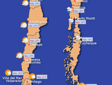 Pronóstico del tiempo: Sábado 24 de octubre de 2015