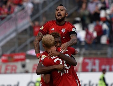 Arturo Vidal anotó un golazo en goleada del Bayern Munich sobre Colonia