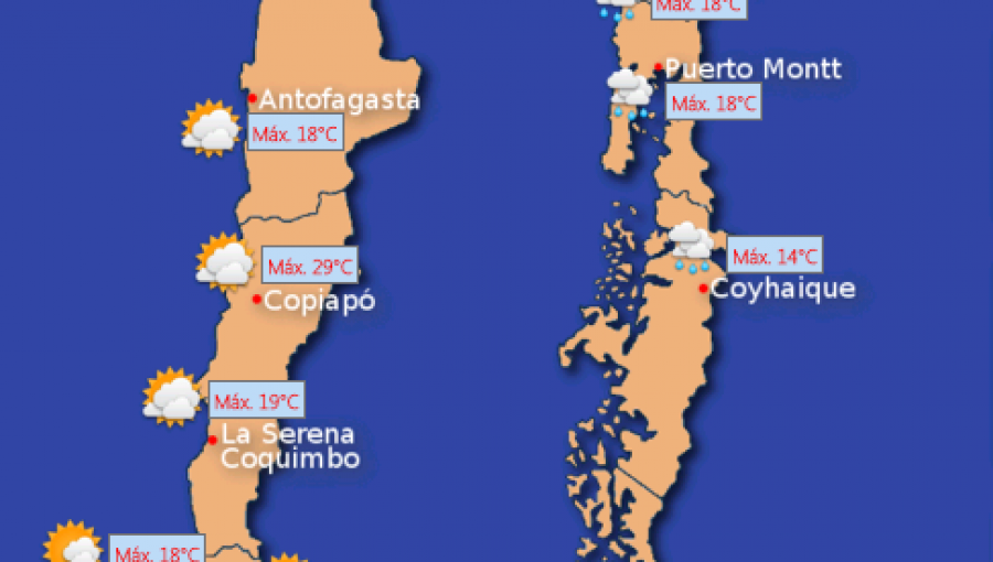 Pronóstico del tiempo: Sábado 24 de octubre de 2015