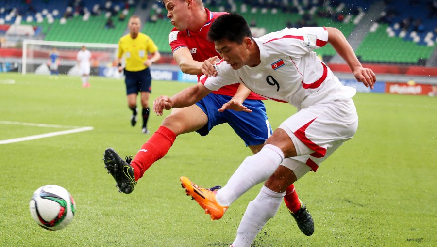 Mundial Sub 17: Corea del Norte clasificó al vencer en la agonía a Costa Rica