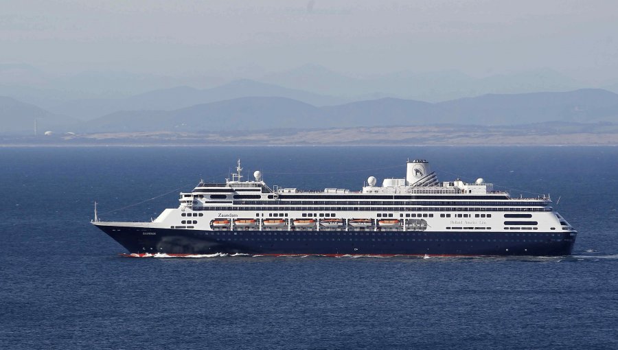 Crucero holandés Zaandam inició temporada de cruceros en Valparaíso