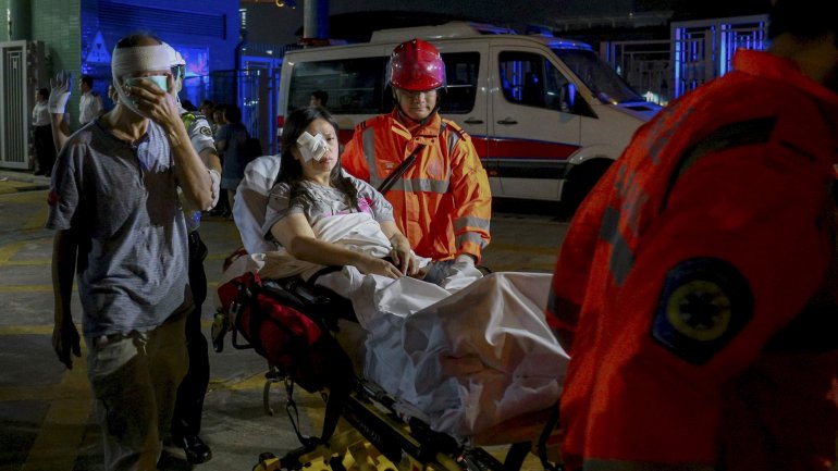 Accidente de ferry deja más de 120 heridos en Hong Kong