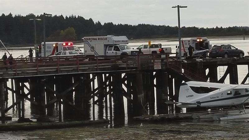 Cinco muertos y un desaparecido tras hundimiento de barco turístico en Canadá