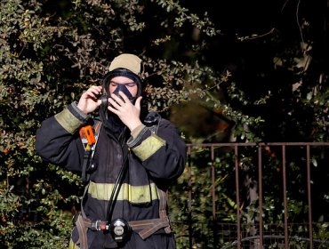 Bomberos concurre ante emanación de amoniaco en Quilicura