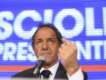 Oficialista Scioli: Segunda vuelta es "gran final" sobre futuro de Argentina