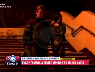 ¡Descubren a Amaro Gómez-Pablos con su nueva pareja!