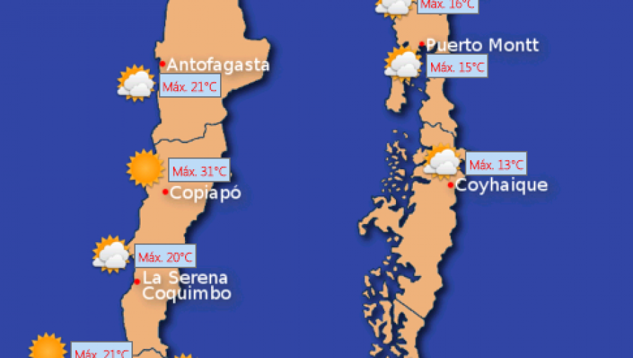 Pronóstico del tiempo: Lunes 26 de octubre de 2015