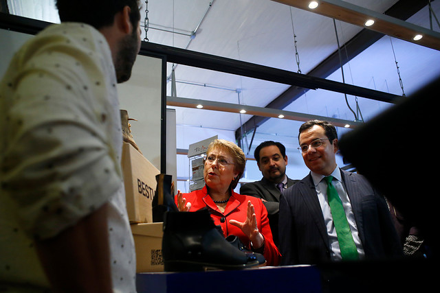 Bachelet sostuvo encuentro con pymes exportadoras