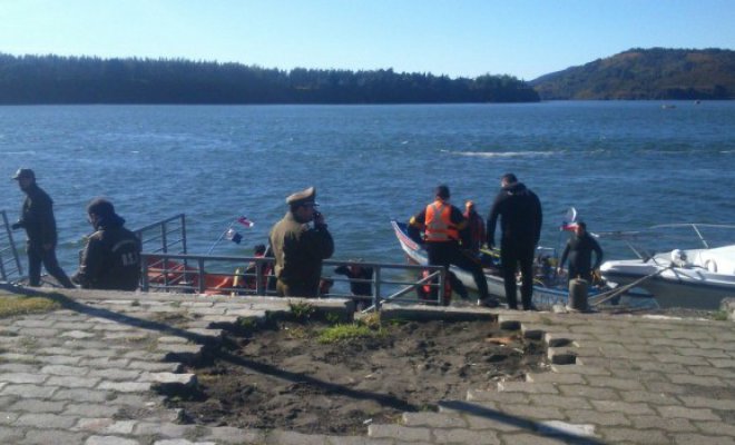 Valdivia: Bajo el agua hallan vehículo de mujer que desapareció el día de su matrimonio