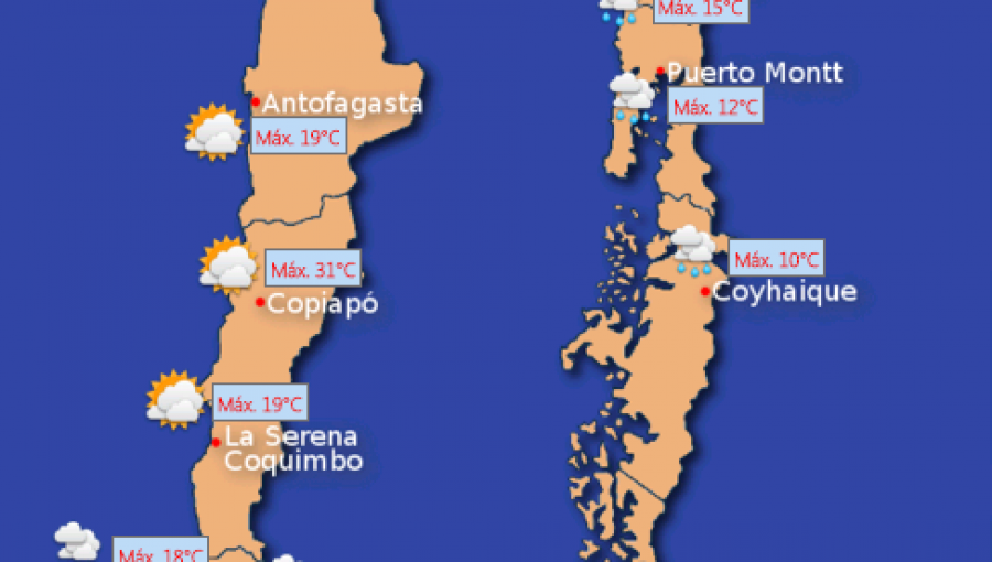 Pronóstico del tiempo: Miércoles 28 de octubre de 2015