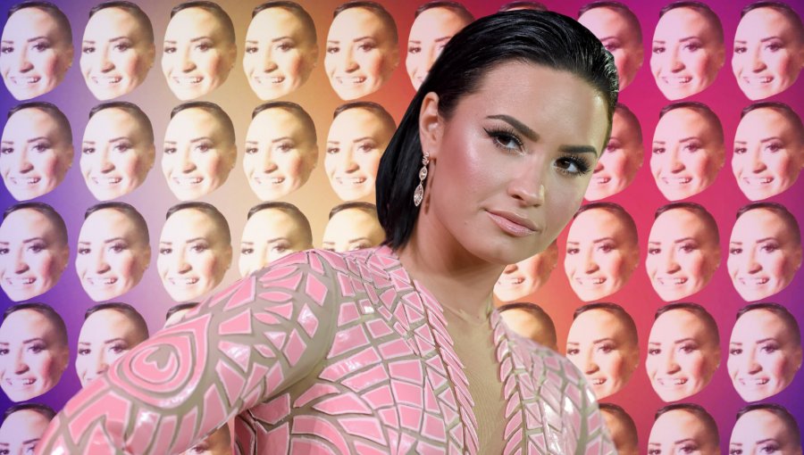 La foto de Demi Lovato que convirtió su cara en un meme