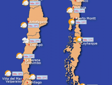 Pronóstico del tiempo: Jueves 29 de octubre de 2015