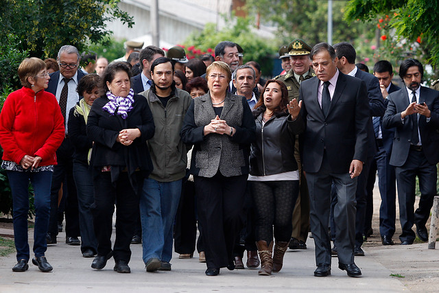 Presidenta Bachelet dijo que solo entre todos se puede vencer a la delincuencia