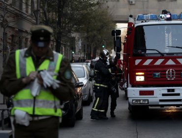 Hombre falleció por emanación de gas en Peñalolén