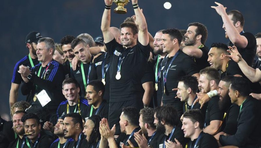 Rugby Mundial: Los All Blacks hacen historia y consiguen Copa Webb Ellis