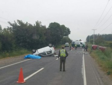 Fatal accidente en Pichilemu: 5 Muertos en choque frontal en Ruta 90