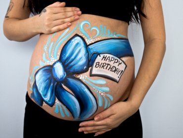 Belly Painting: ¡La moda de las embarazadas!
