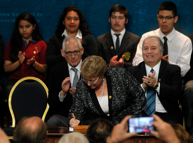 Presidenta Bachelet mandó al Congreso ley de Desmunicipalización de la Educación