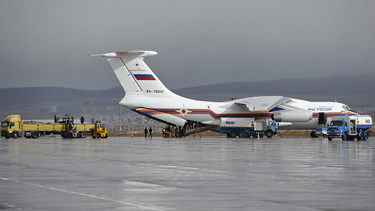 Avión de carga ruso aterriza en Saná sin el permiso de la coalición árabe