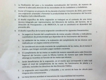 Fin al paro del Registro Civil: Los secretos de la negociación entre Nelly Díaz y la Ministra Blanco