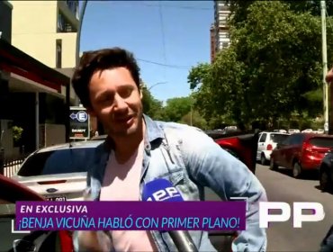 Benjamín Vicuña descargó su ira contra el programa “Primer Plano”