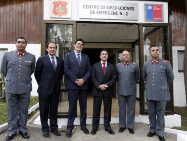 Ministro inauguró moderno sistema de respaldo del Ejército para la Onemi