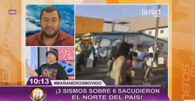 Salfate explicó el origen del sismo de 6.8 grados en el norte y anuncia posible nuevo movimiento