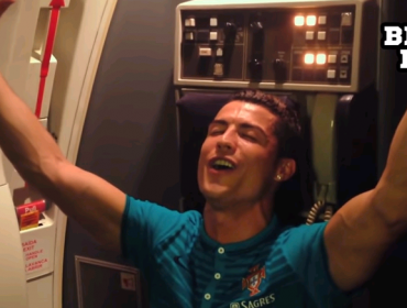 Video: Cristiano Ronaldo se luce cantando éxito de Rihanna