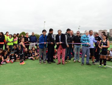 Más de mil niños asistieron a mega evento de Rugby y Hockey en Viña del Mar