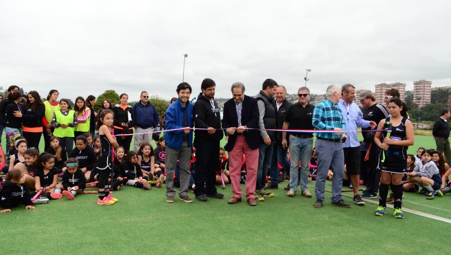 Más de mil niños asistieron a mega evento de Rugby y Hockey en Viña del Mar