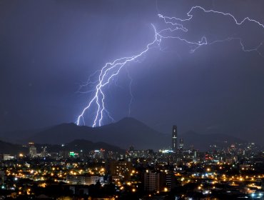 Meteorología prevé tormenta eléctrica para esta noche en la zona centro sur