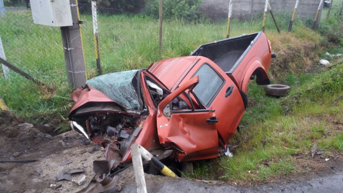 Muere conductor al perder control de su vehículo en cercanías de Lautaro