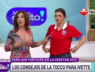 El regreso de Cristina Tocco: En matinal de Mega da clases de sensualidad