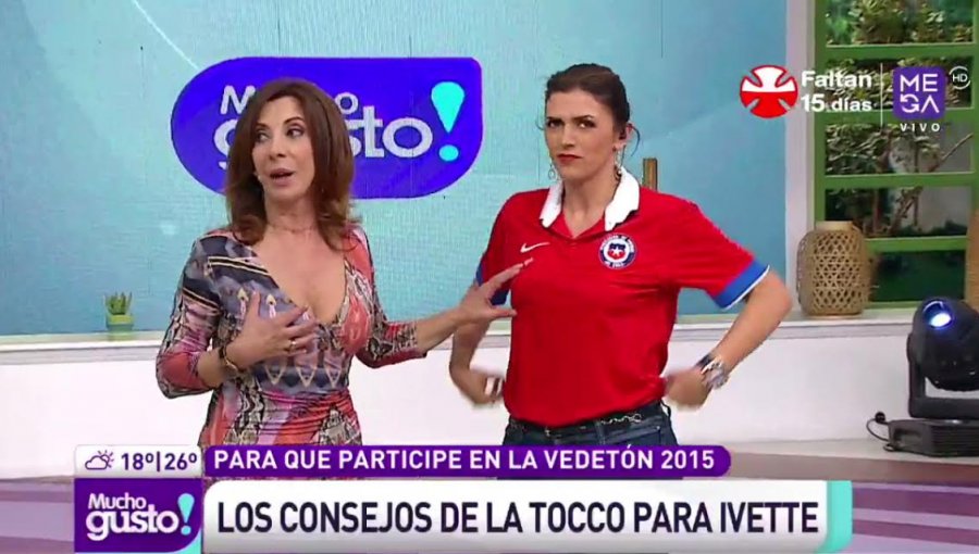 El regreso de Cristina Tocco: En matinal de Mega da clases de sensualidad