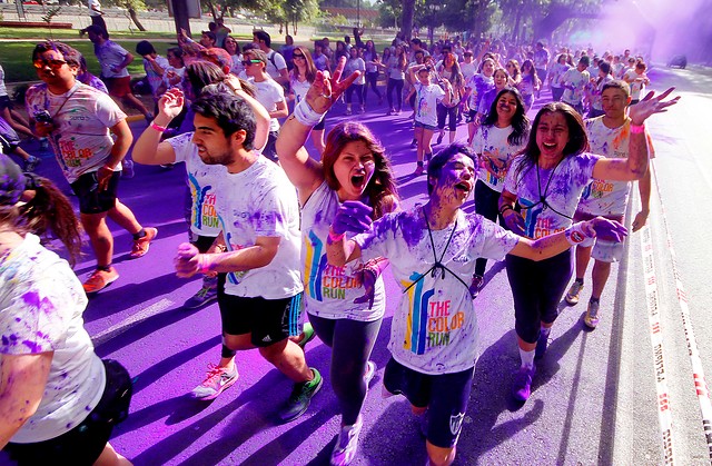 Llega The Color Run Sura Shine a Santiago