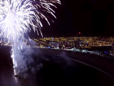 Video: Drone capta impresionantes imágenes de Chile