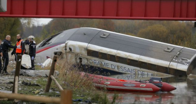 Al menos 10 muertos en pruebas de tren de alta velocidad en Francia