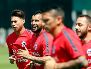 La Roja retomó las prácticas pensando en la dura visita a Uruguay