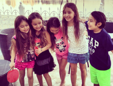 La tierna amistad entre los hijos de Daniela Aranguiz y Cote López