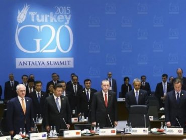 Los atentados de París dominan el comienzo de la cumbre del G20