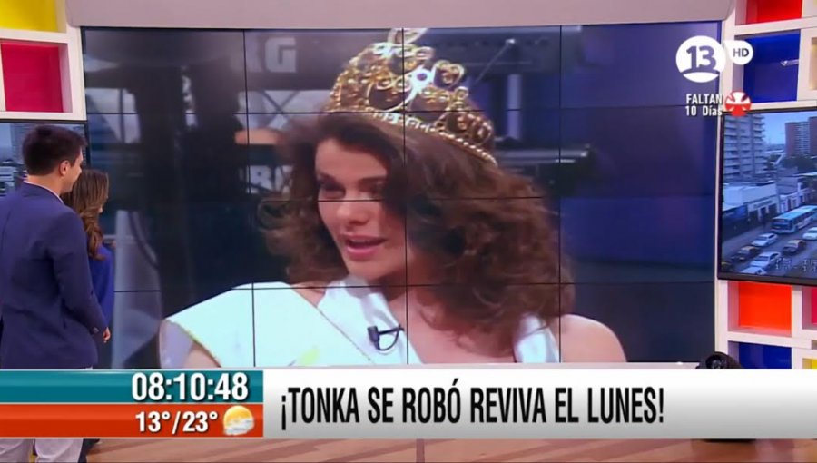 Tonka Tomicic recordó su debut en televisión