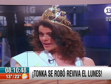 Tonka Tomicic recordó su debut en televisión