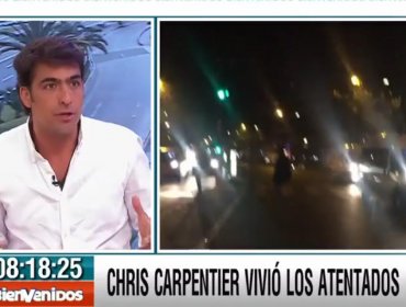 El dramático testimonio de Carpentier en Francia durante atentados terroristas