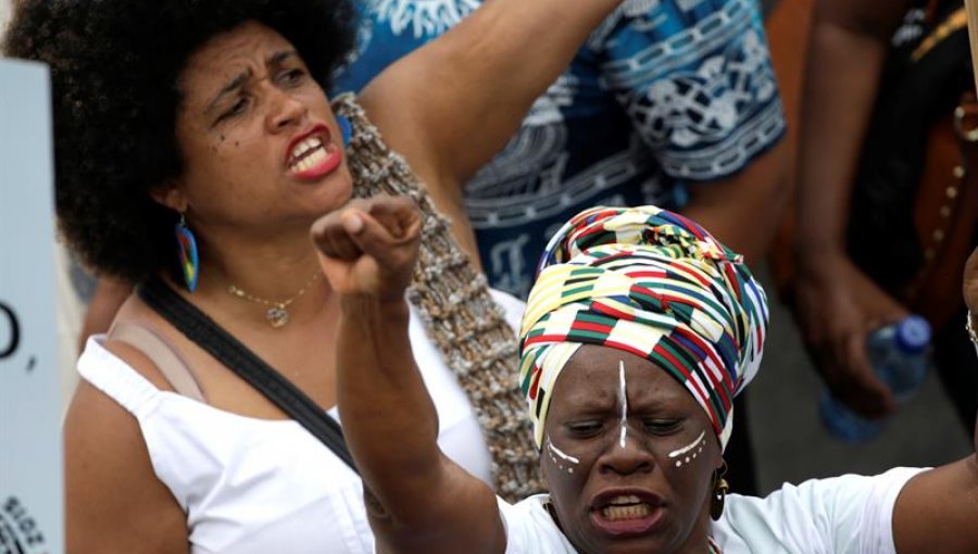 Lanzan un explosivo casero contra una marcha de mujeres negras en Brasil